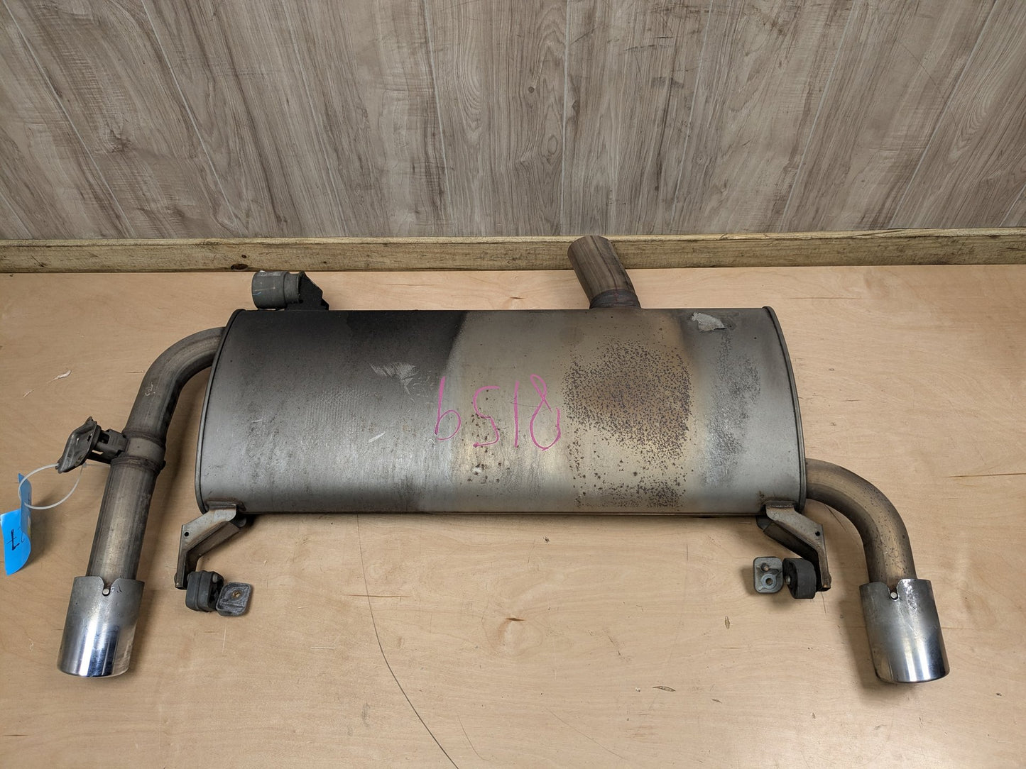 18-21 OEM BMW G01 X3 30i 30iX Engine B46 Rear Muffler Exhaust System w/ Tips