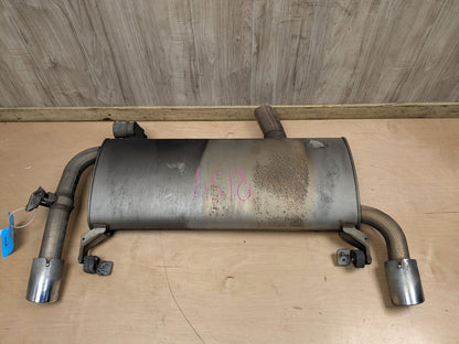 18-21 OEM BMW G01 X3 30i 30iX Engine B46 Rear Muffler Exhaust System w/ Tips