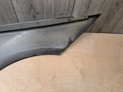 08-13 OEM BMW E82 E88 128 135 Left Driver Side Fender Panel Black SCHWARZ II (668)