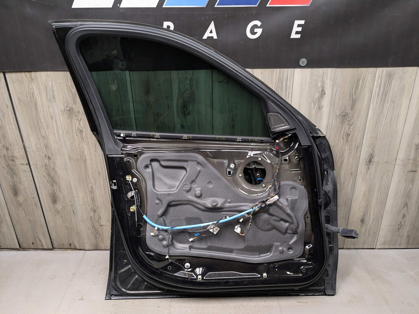 15-19 OEM BMW F16 X6 F86 X6M Front Left Driver Door Shell Panel Black 668 Black SCHWARZ II (668)