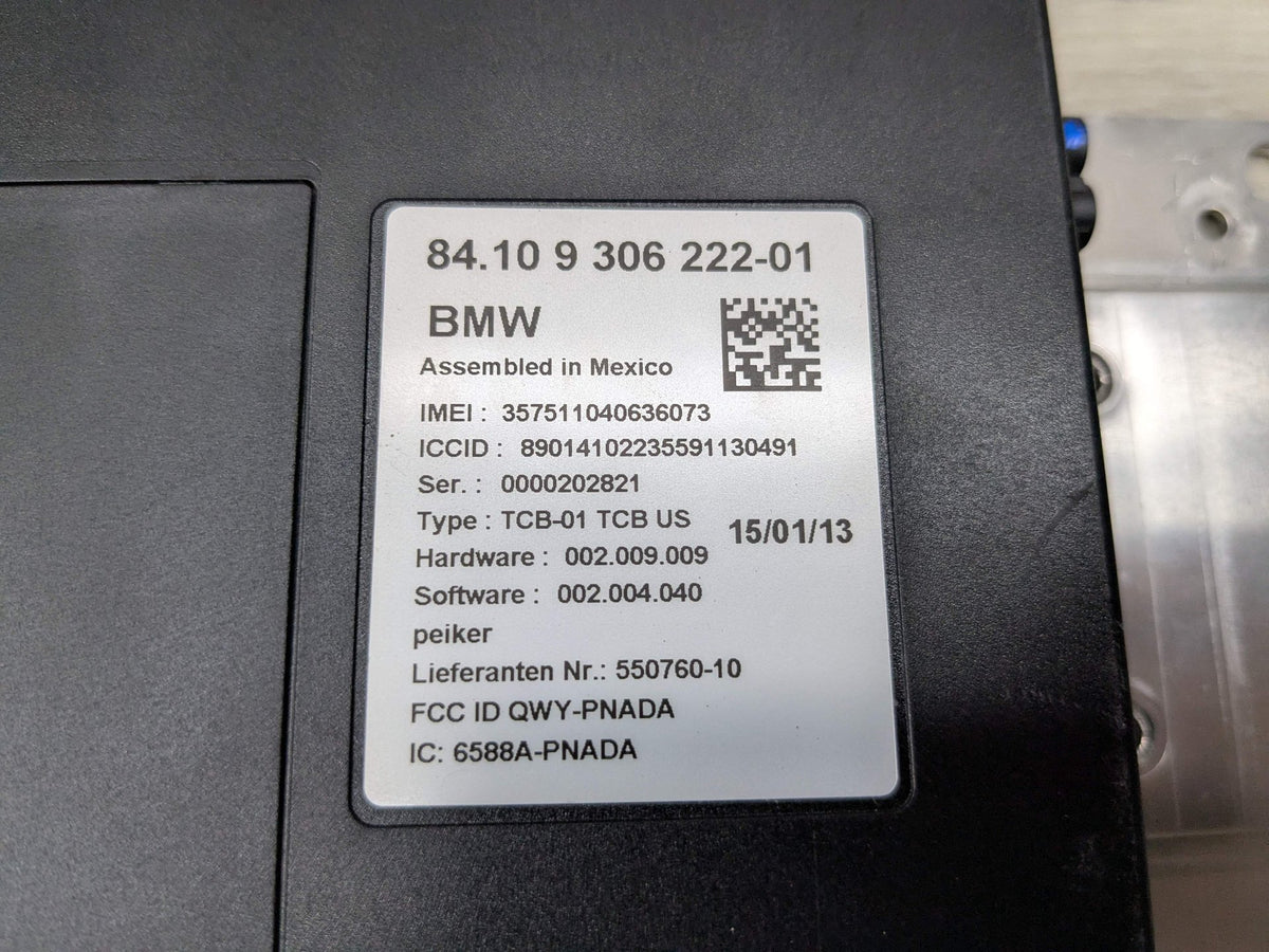 13-15 OEM BMW F01 F02 740 750 760 Alpina B7 Telematics Control Module Computer