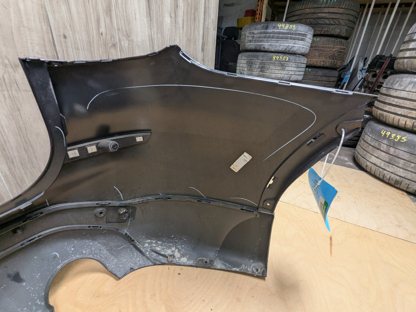 18-21 OEM BMW G01 X3 30i 30iX X LINE Rear Bumper Cover Panel w/ Diffuser Gray SOPHISTOGRAU BRILLANTEFFEKT METALLI (A90)