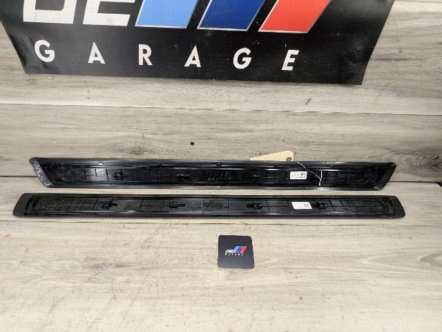 19-24 OEM BMW G23 M SPORT Front Left Right Door Sill Plate Molding Trim PAIR