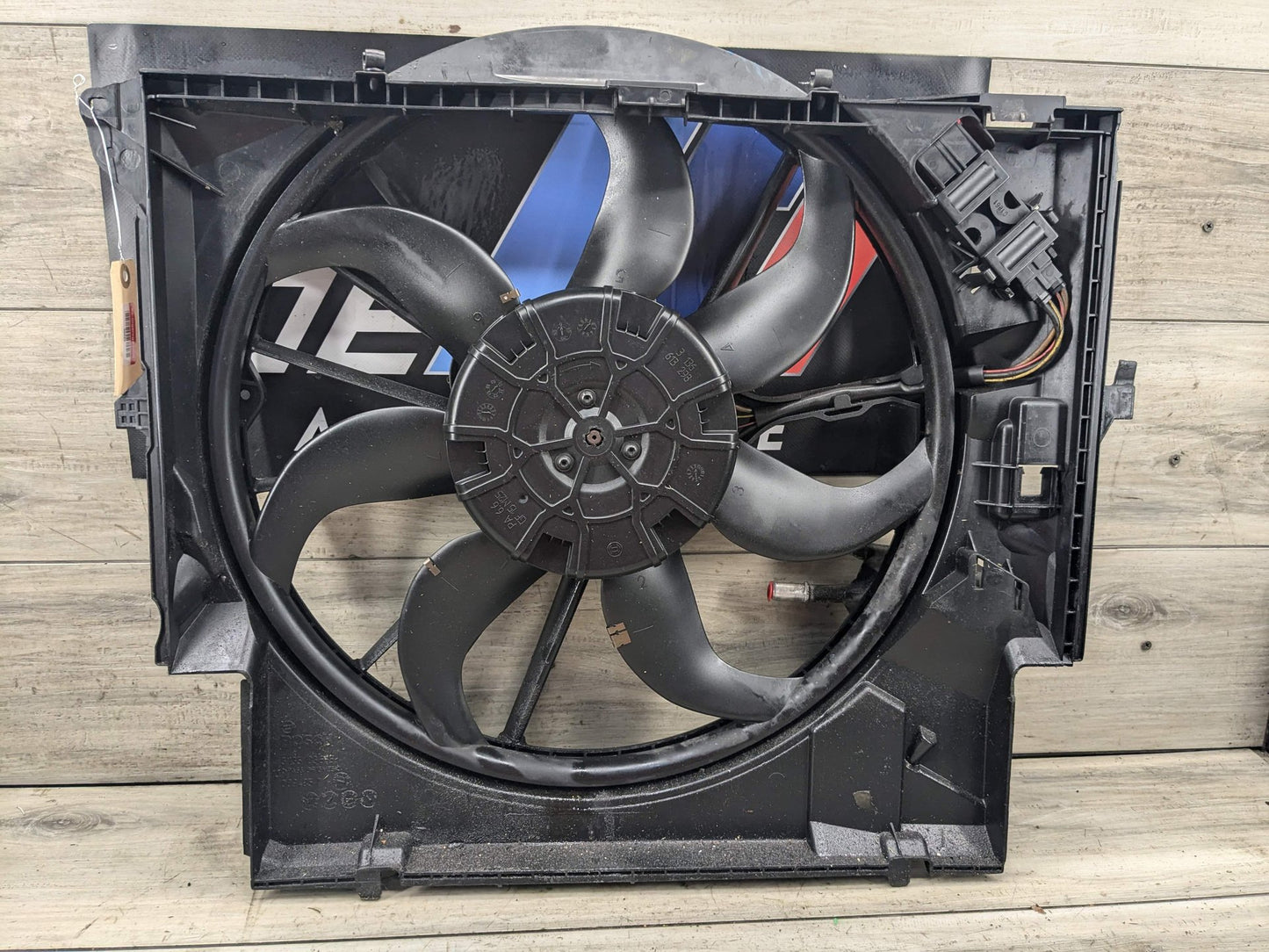 07-13 OEM BMW E82 E90 E92 335 Engine N54 N55 Radiator Cooling Auxiliary Fan 600W