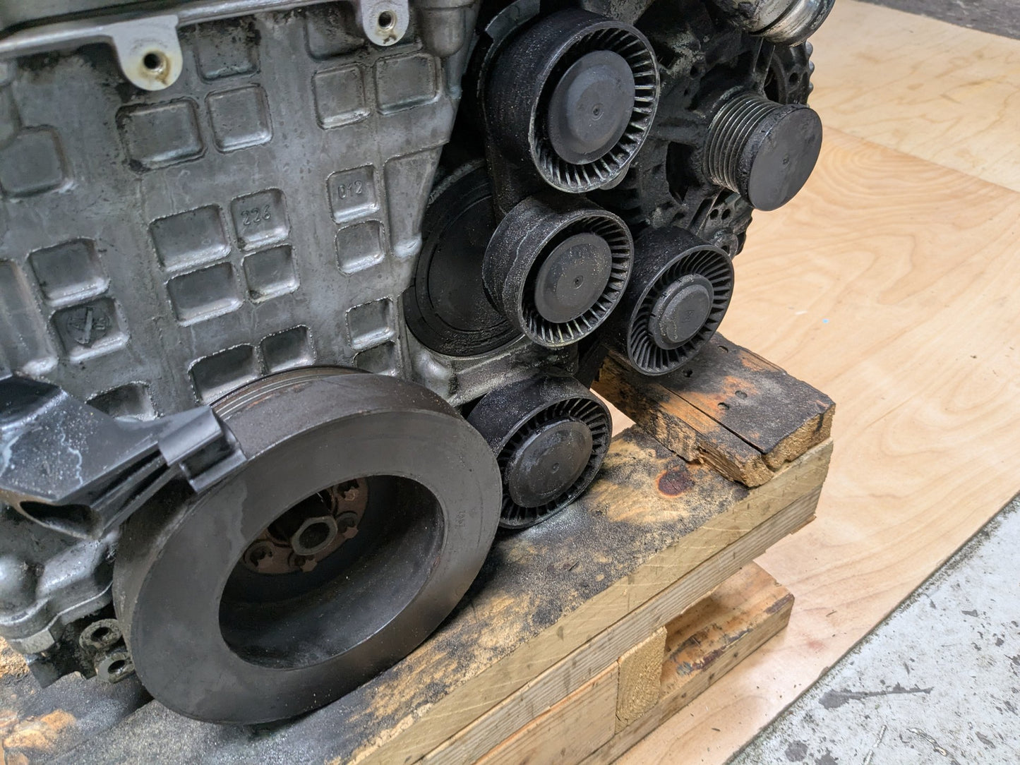 07-09 OEM BMW E88 E92 E93 E90 Long Block 8 Bolt N54 RWD ENGINE MOTOR 127k Ran!