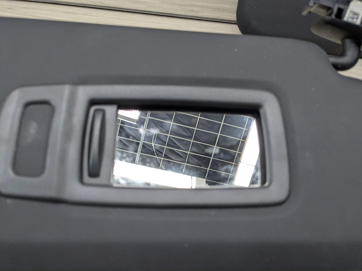 18-24 OEM BMW G01 G02 F97 X3 X4 Left Driver Right Passenger Side Sun Visor Black