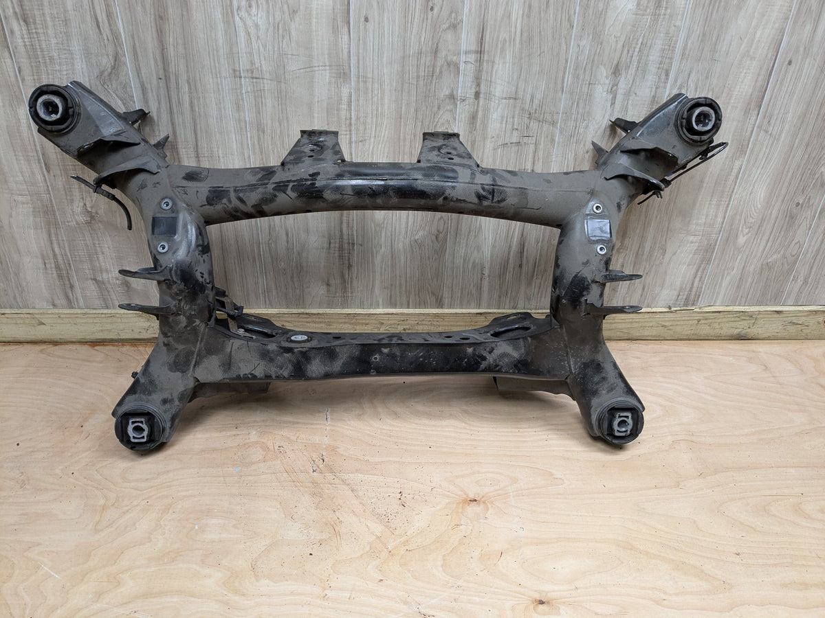 2019 BMW 330i G20 Rear Axle Support Crossmember Subframe 0 19-25 OEM BMW G20 330i 330iX Rear Axle Subframe Cradle Suspension Crossmember OEM