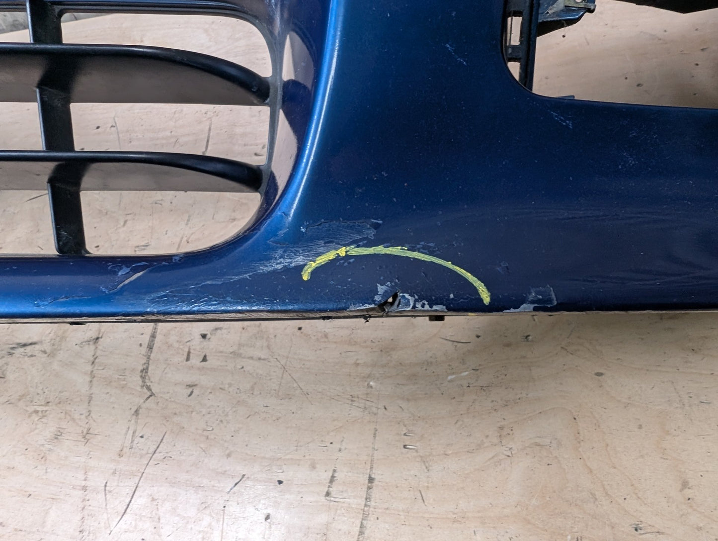 1996-2003 BMW Z3 E36 Front Bumper Cover Blue 364
