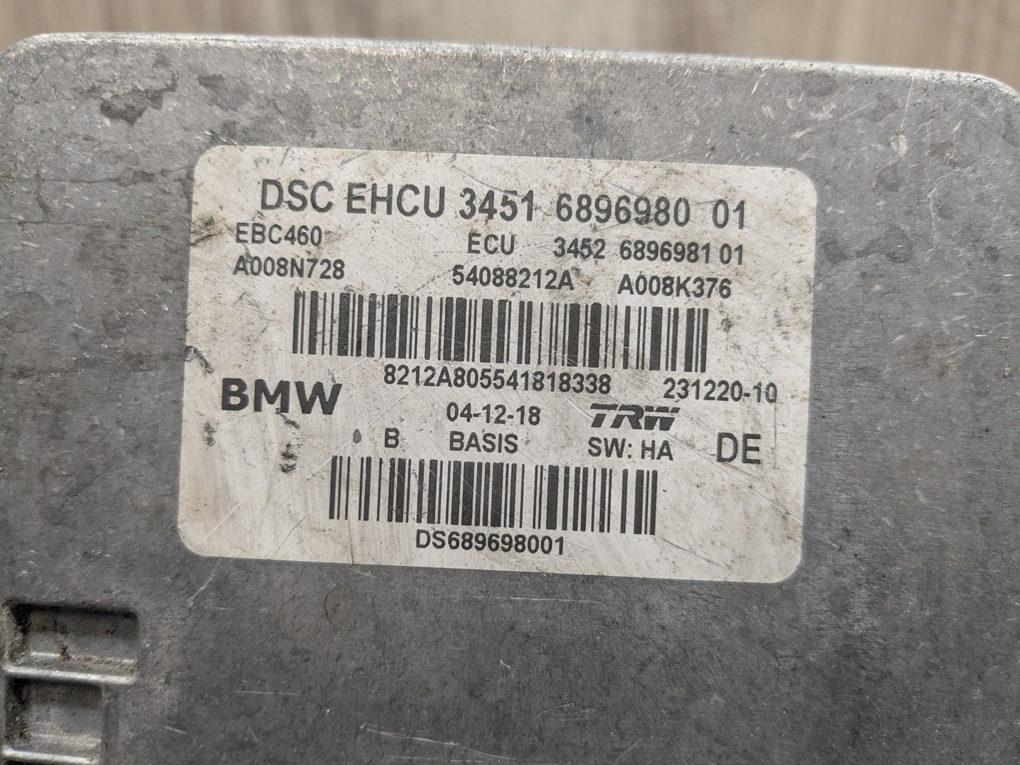 PRE-LCI OEM BMW G01 G12 G30 X3 DSC/ DXC ABS Pump Computer Unit Anti Lock Brake