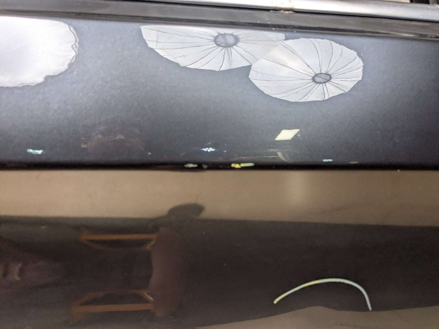*15-19 OEM BMW F16 X6 F86 X6M Front Right Passenger Door Shell Panel Grey A90 SOPHISTOGRAU BRILLANTEFFEKT METALLI (A90)