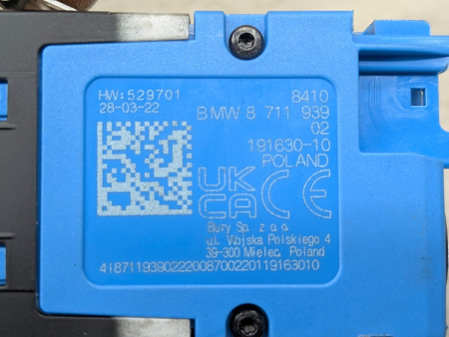 OEM BMW F44 F48 F97 G01 G05 G12 G20 G30 G80 USB Dual Type C Charger Port Socket