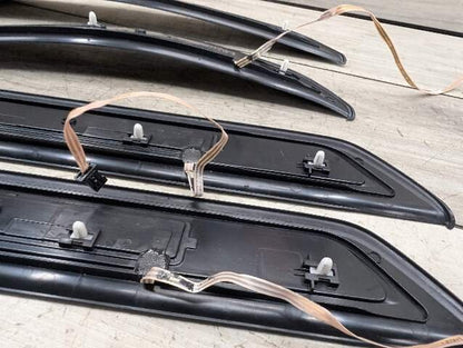 *17-20 OEM BMW G30 530 540 M SPORT Front Rear Left Right Door Sill Cover Trims SET