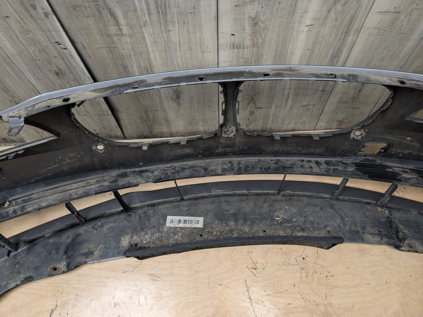 *DENT* 13-15 OEM BMW F01 F02 740 750 Front Bumper Cover Grey A52 SPACEGRAU METALLIC (A52)