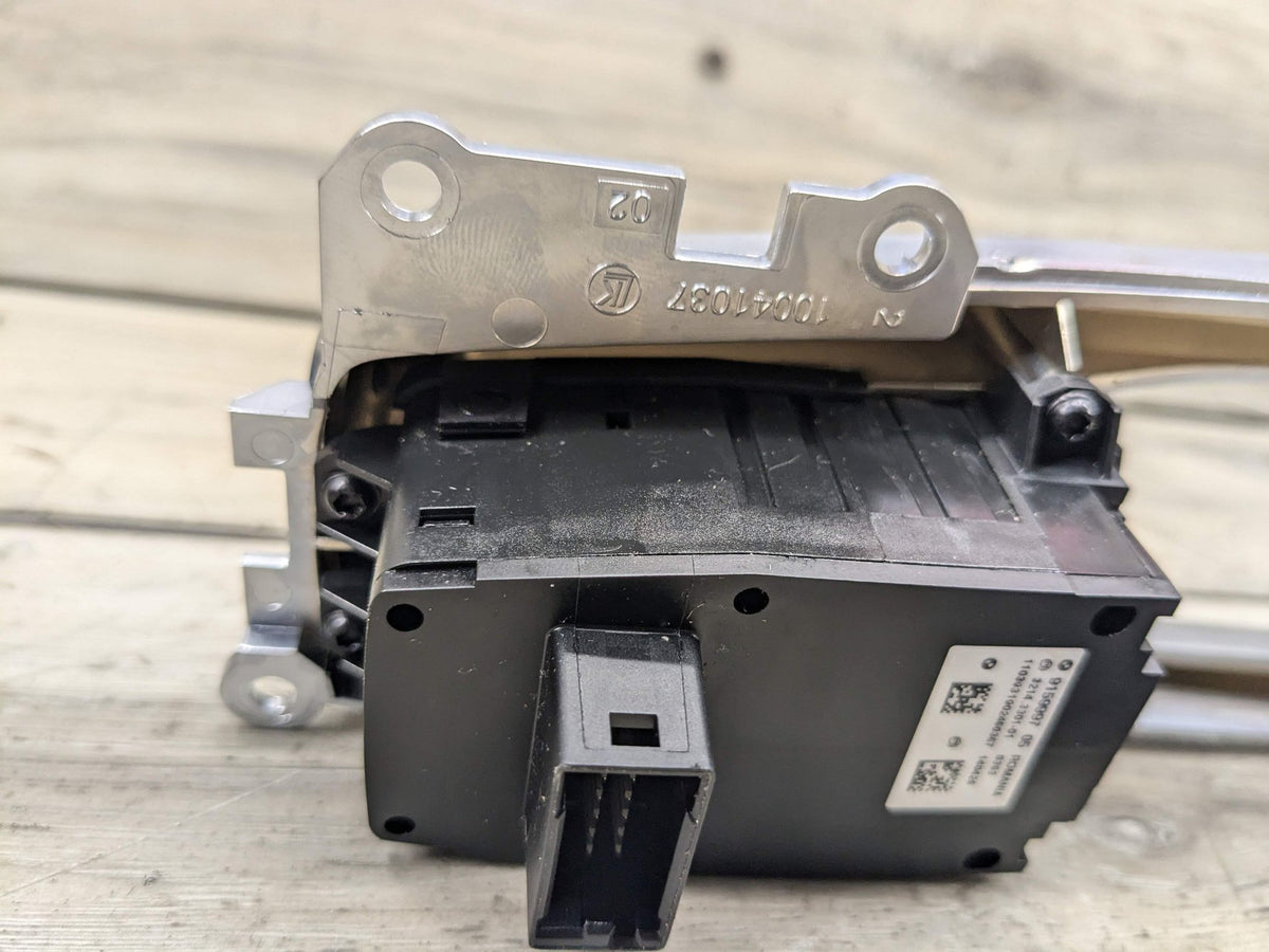 10-16 OEM BMW F01 F07 F02 550 750 Parking Brake Auto Hold Switch w/ Trim Panel