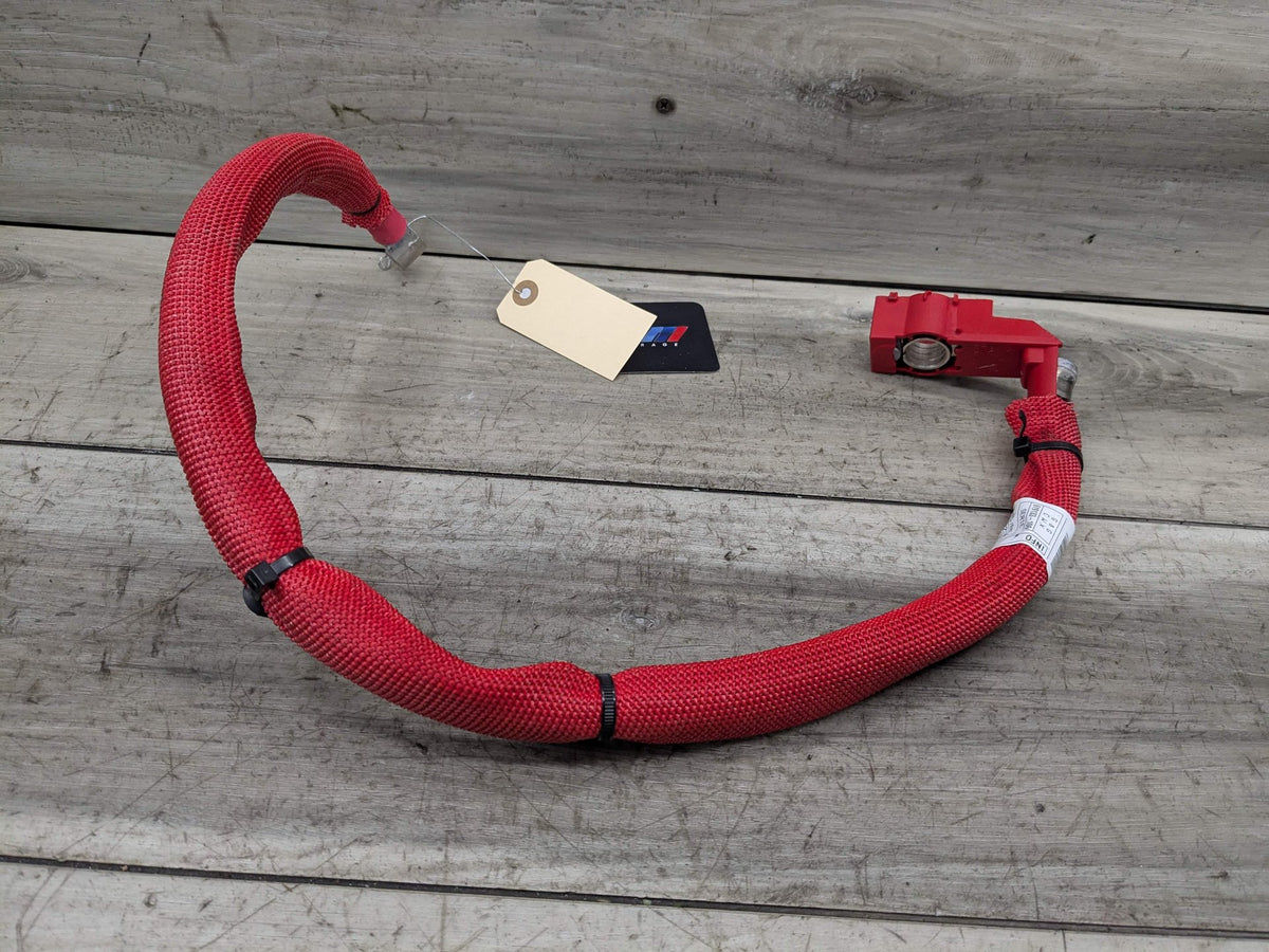 OEM BMW G01 G02 F97 F98 X3 X4 X3M Battery Plus Pole Terminal Positive Red Cable