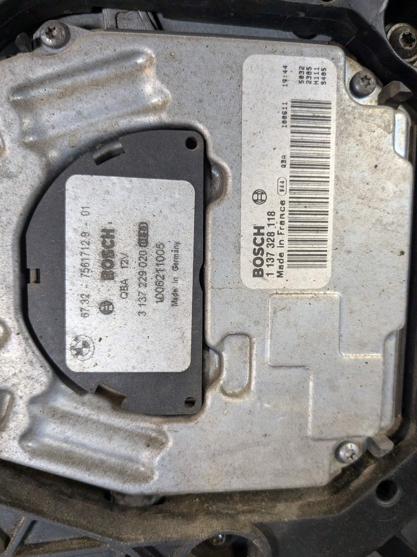 07-13 OEM BMW E82 E90 E92 335 Engine N54 N55 Radiator Cooling Auxiliary Fan 600W
