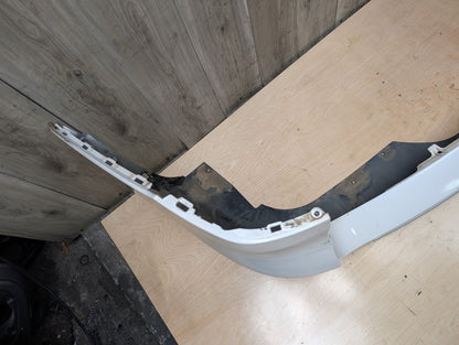 *14-18 OEM BMW F15 X5 Rear Bumper Cover PDC Holes w/ Diffuser N55 N57 White MINERALWEISS METALLIC (A96)