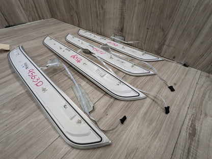 16-19 OEM BMW G11 G12 OEM Door Sills M Trim Illuminated Entry Panels Kit SET*