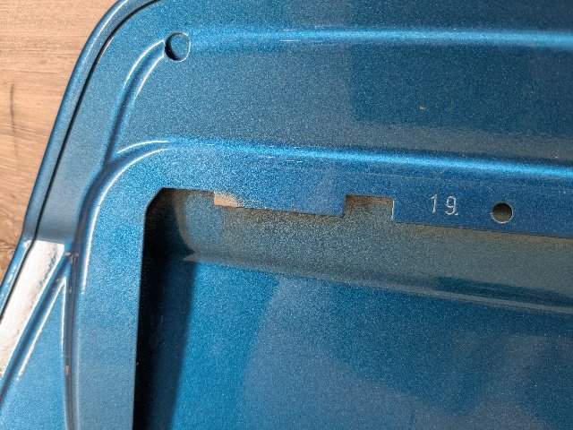 20-24 OEM BMW F44 228 M235 Rear Fuel Gas Tank Flap Filler Lid Cover Cap Blue C1G