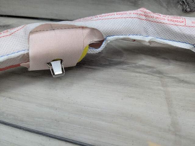OEM BMW F02 F04 740 750 Right Passenger Top Roof Head Air Bag Airbag Curtain