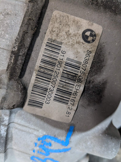 2019 BMW M550i Rear Axle Carrier Differential 63007k 8638075