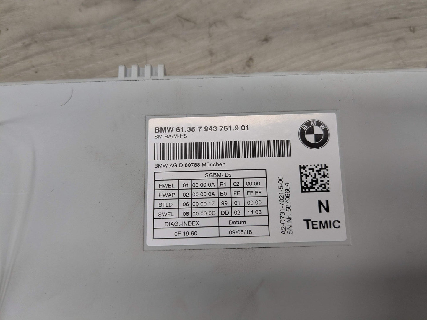 2018 BMW 330i F30 Unknown 7943753
