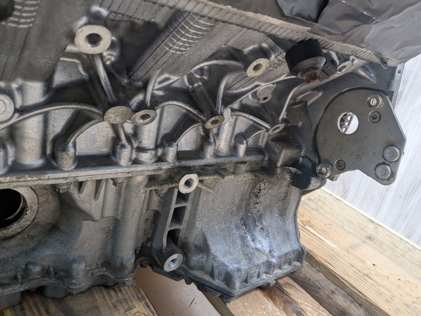 BMW G11 G12 G30 M550 750 AWD Engine Motor N63R N63B44C OEM 128k Ran!