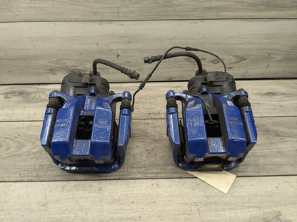 2020 BMW M340i G20 Front Rear Left Right Brake Caliper SET 6891235 OEM BMW G20 G22 G23 M240 M340 M440 Front Rear Left Right Brake Calipers SET Blue