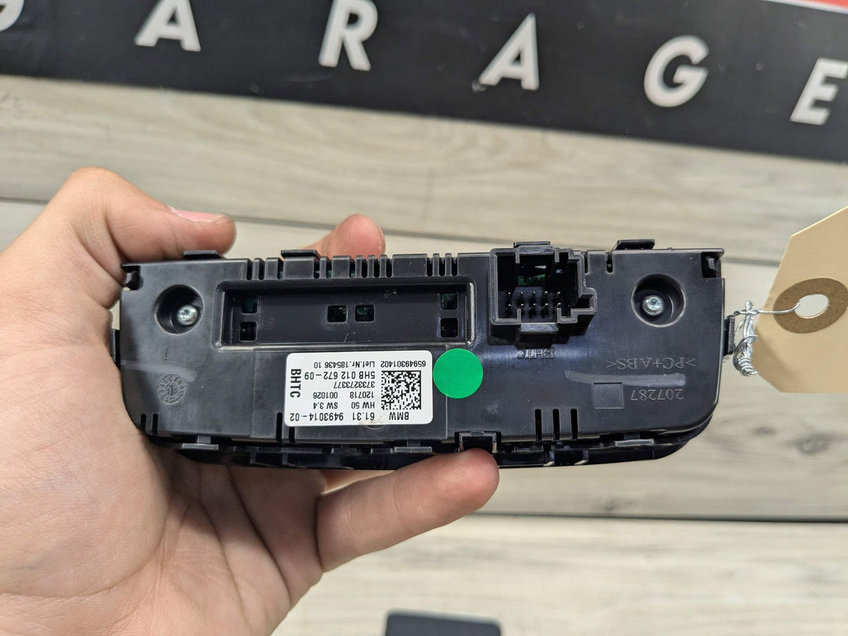 18-24 OEM BMW G01 G02 F97 F98 X3 X4 AC Rear Heater Climate Control Switch Panel