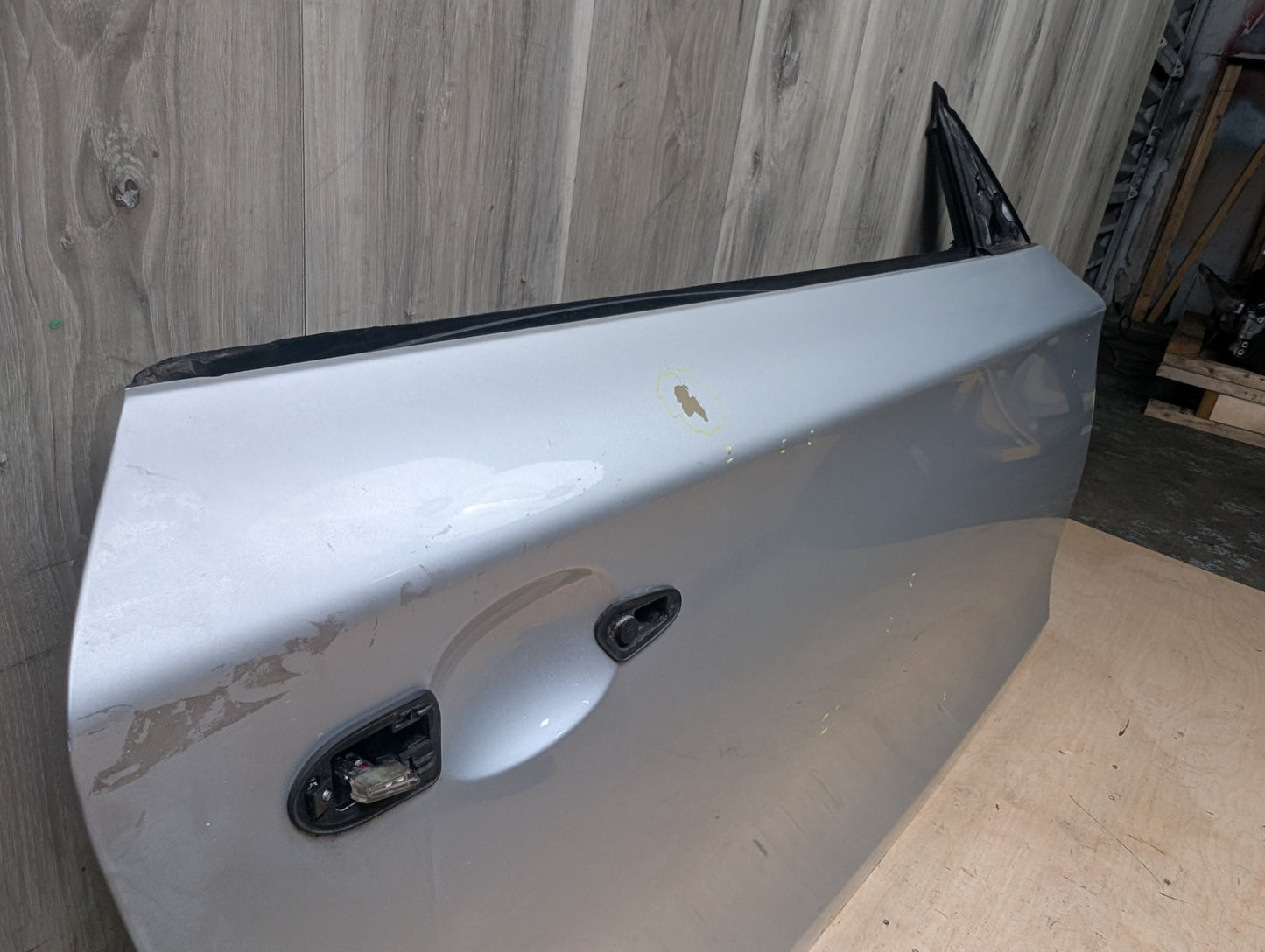 08-13 OEM BMW E82 E88 128 135 Front Right Passenger Door Shell Panel Silver 354 TITANSILBER METALLIC (354)