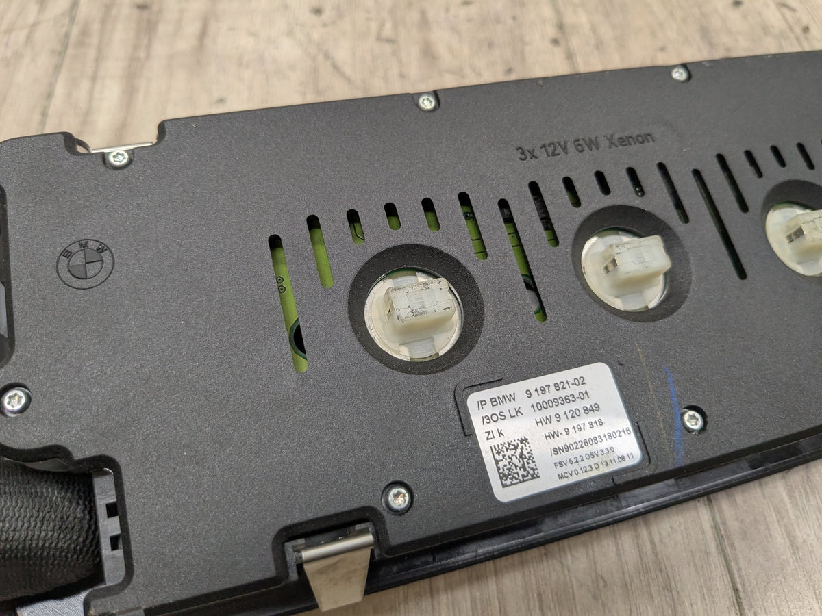 07-13 OEM BMW E88 E93 E89 135 328 335 Z4 M3 Roof Console Dome Light SOS Switch