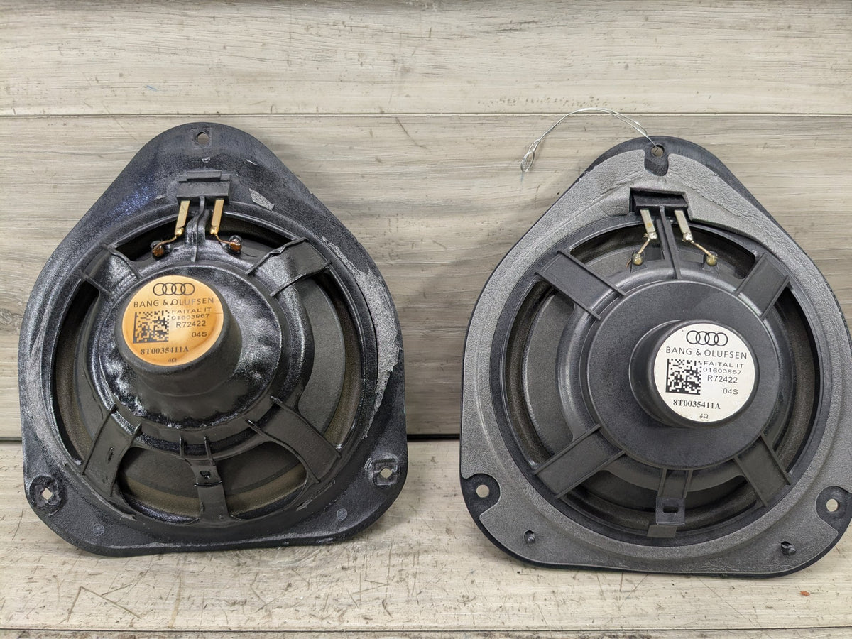 09-17 OEM AUDI A5 S5 Bang & Olufsen Front Rear Door Tweeter Speakers SET