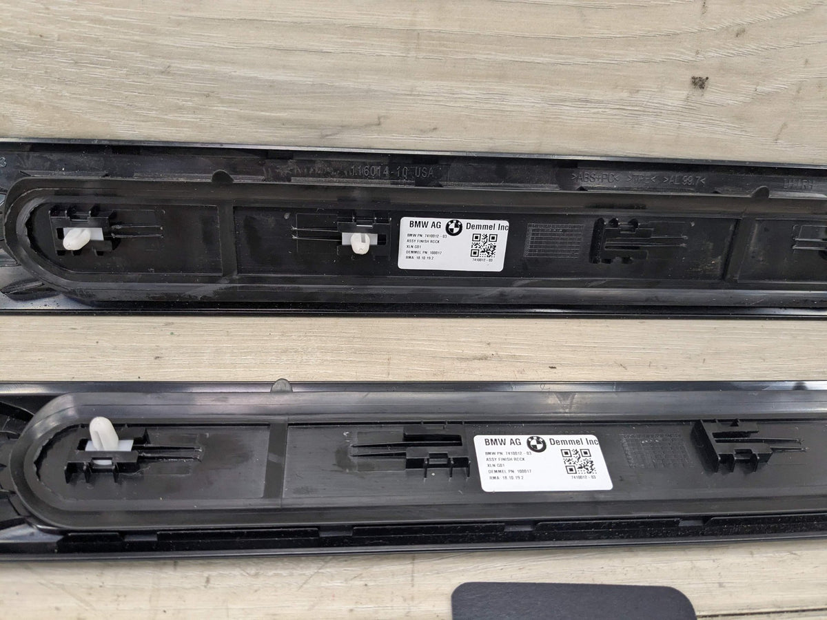 *NOTE* OEM BMW G01 G02 X3 X4 X Line Front Left Right Door Trim Cover Trim Sills