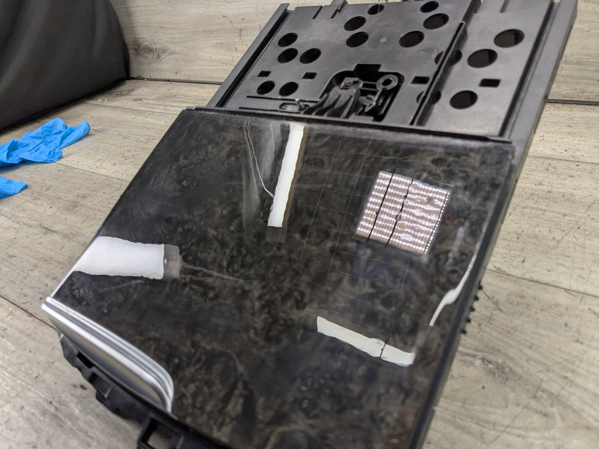 2017-2023 BMW M550i G30 Storage Cup Holder Compartment Assembly 9330629 OEM BMW F90 G30 G32 530 540 M550 M5 Center Console Storage OEM