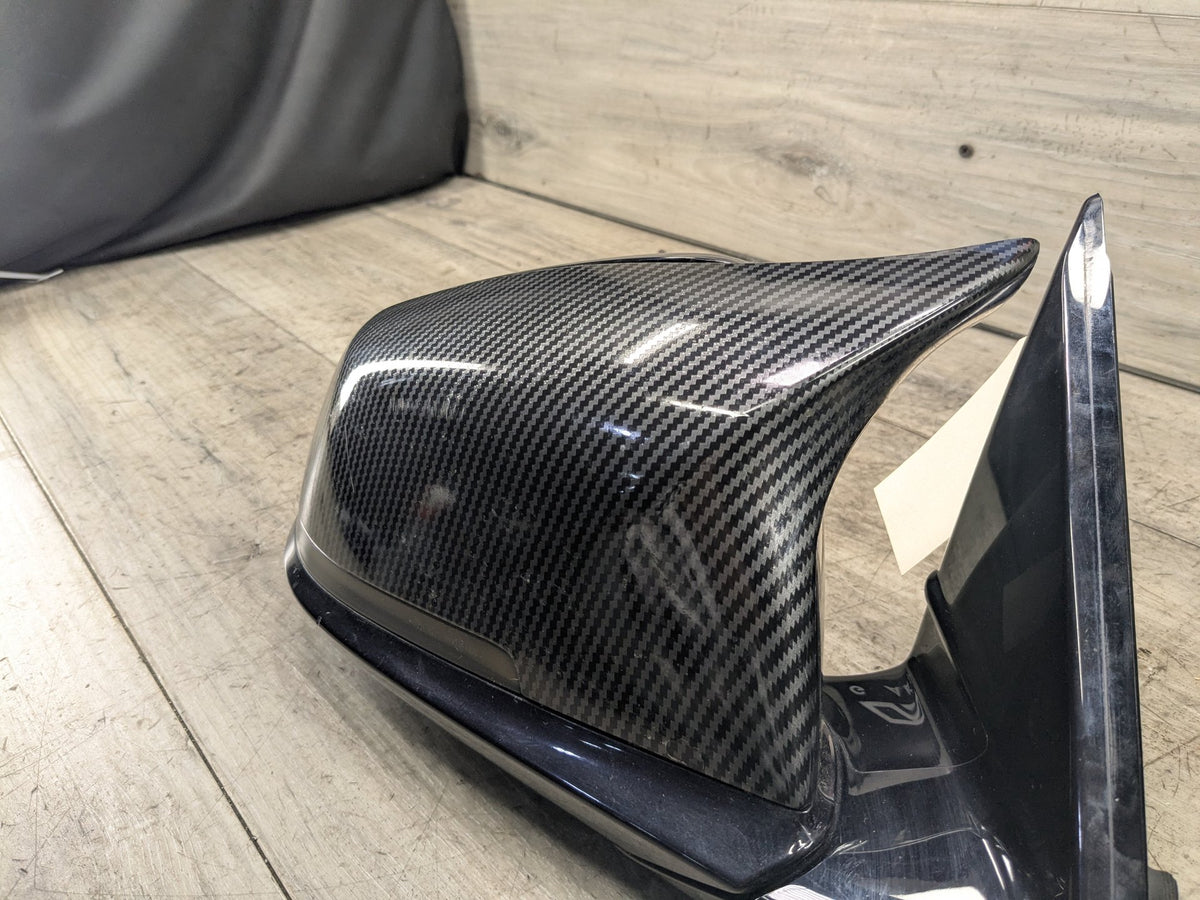 OEM BMW F32 F33 F36 Right Passenger Side Mirror Auto Dip Camera SHADOW GLOSS
