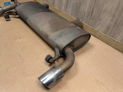 18-21 OEM BMW G01 X3 30i 30iX Engine B46 Rear Muffler Exhaust System w/ Tips