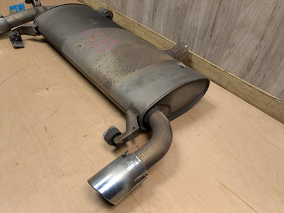 18-21 OEM BMW G01 X3 30i 30iX Engine B46 Rear Muffler Exhaust System w/ Tips