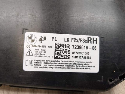 OEM BMW F22 F30 F32 F36 M2 M3 M4 Front Right Passenger Seat Airbag SRS