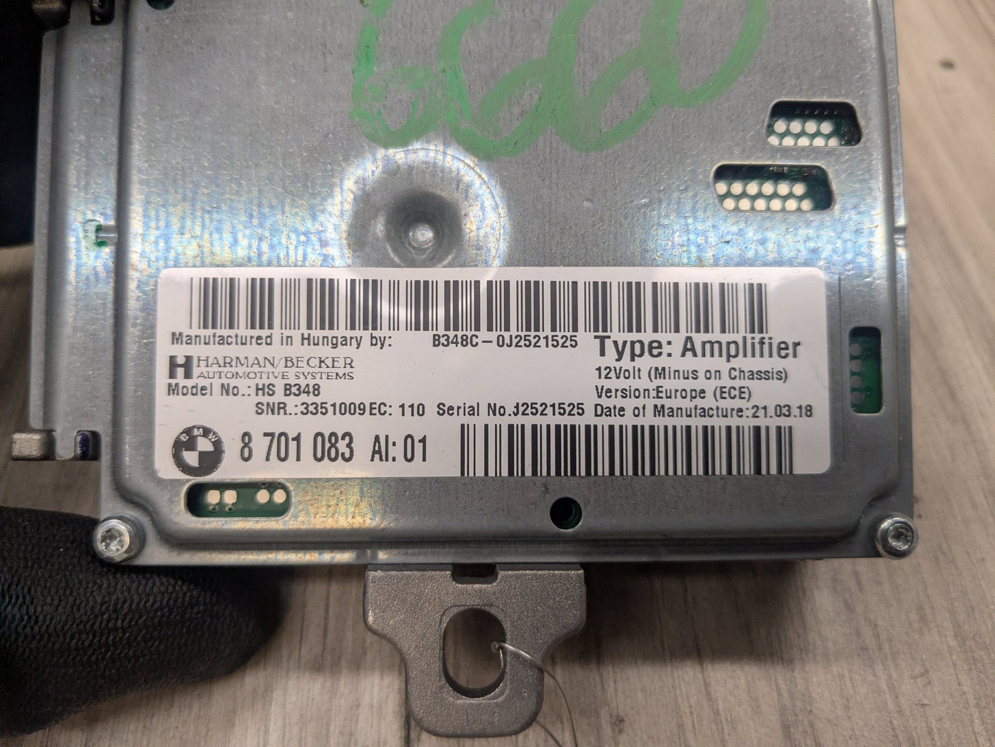 OEM BMW F90 G12 G30 530 540 M550 M5 Active Sound Design Amplifier Module HARMAN