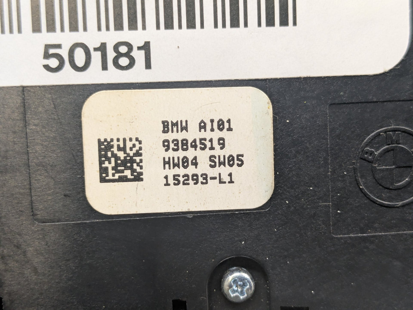 OEM BMW F90 G11 G12 G30 G32 M5 Front Left Driver Seat Adjustment Control Switch