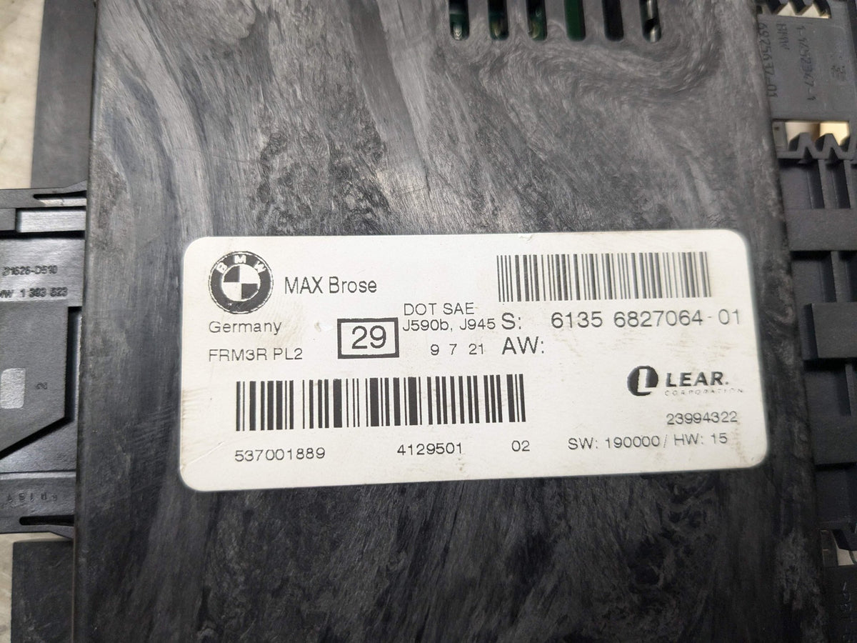 11-13 OEM BMW E92 AHL FRM FRM3 3R Footwell Light Control Module