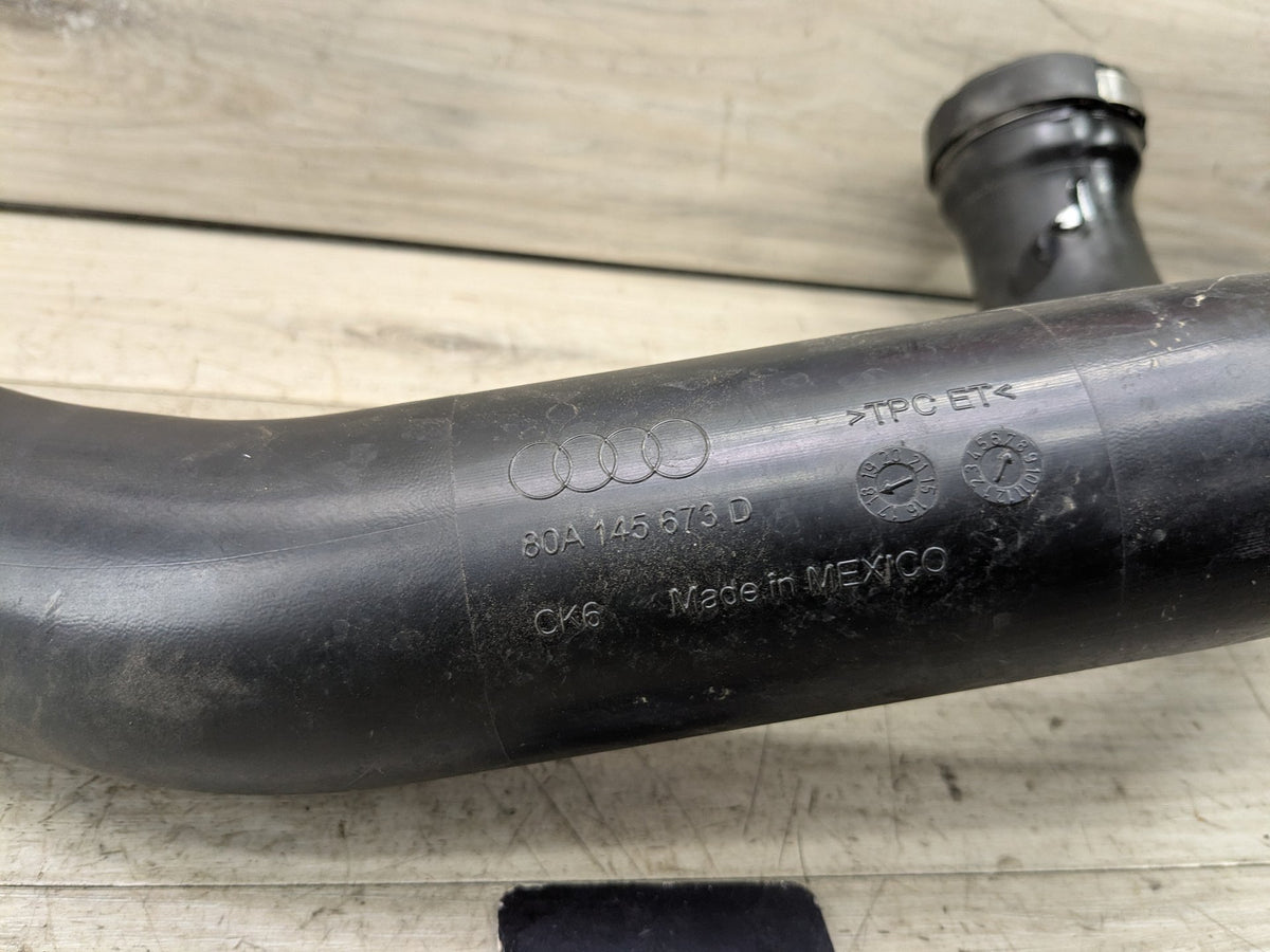 18-20 OEM AUDI Q5 SQ5 Engine Left Inter Intercooler Hose Line Charge Pipe