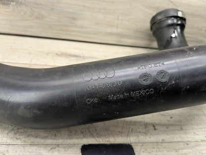 18-20 OEM AUDI Q5 SQ5 Engine Left Inter Intercooler Hose Line Charge Pipe