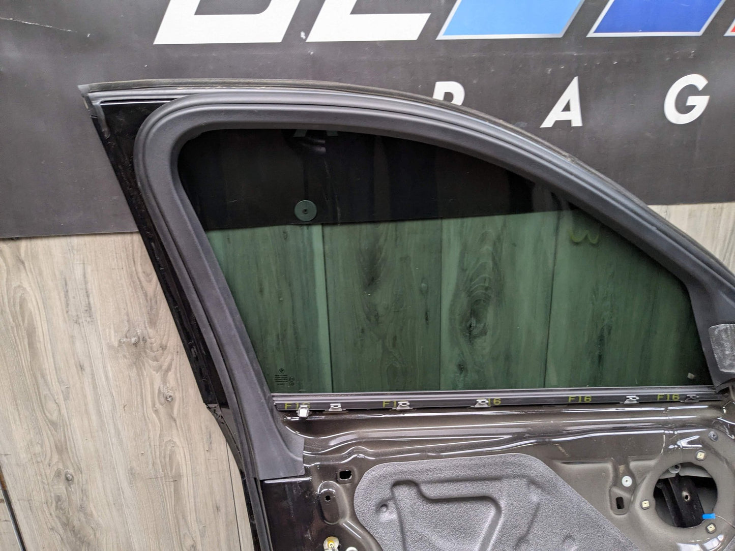 15-19 OEM BMW F16 X6 F86 X6M Front Left Driver Door Shell Panel Black 668 Black SCHWARZ II (668)