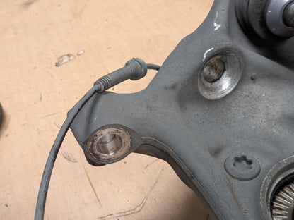16-19 OEM BMW G11 G12 740 750 AWD Front Left Driver Spindle Hub Carrier Knuckle