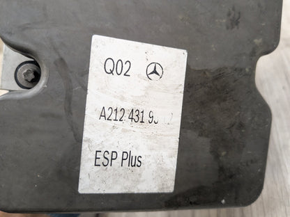 OEM Mercedes W212 E350 E550 ABS Brake Pump Anti Lock Dynamic Stability Control