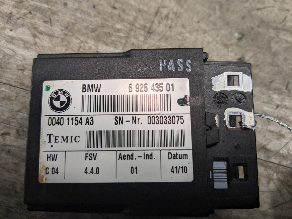 OEMM BMW E70 E71 E90 E92 E93 E89 Front Left Right Seat Module Computer Heated