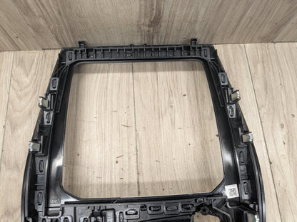 18-21 OEM BMW G01 G02 X3 X4 Center Console Interior Trim Oak Dark High Gloss