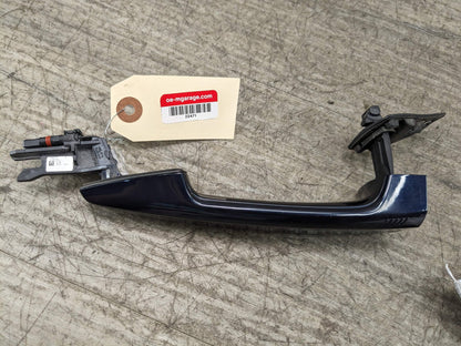 14-18 OEM BMW F15 F85 F86 X5 X6 COMFORT ACCESS LEFT Door Handle Blue*