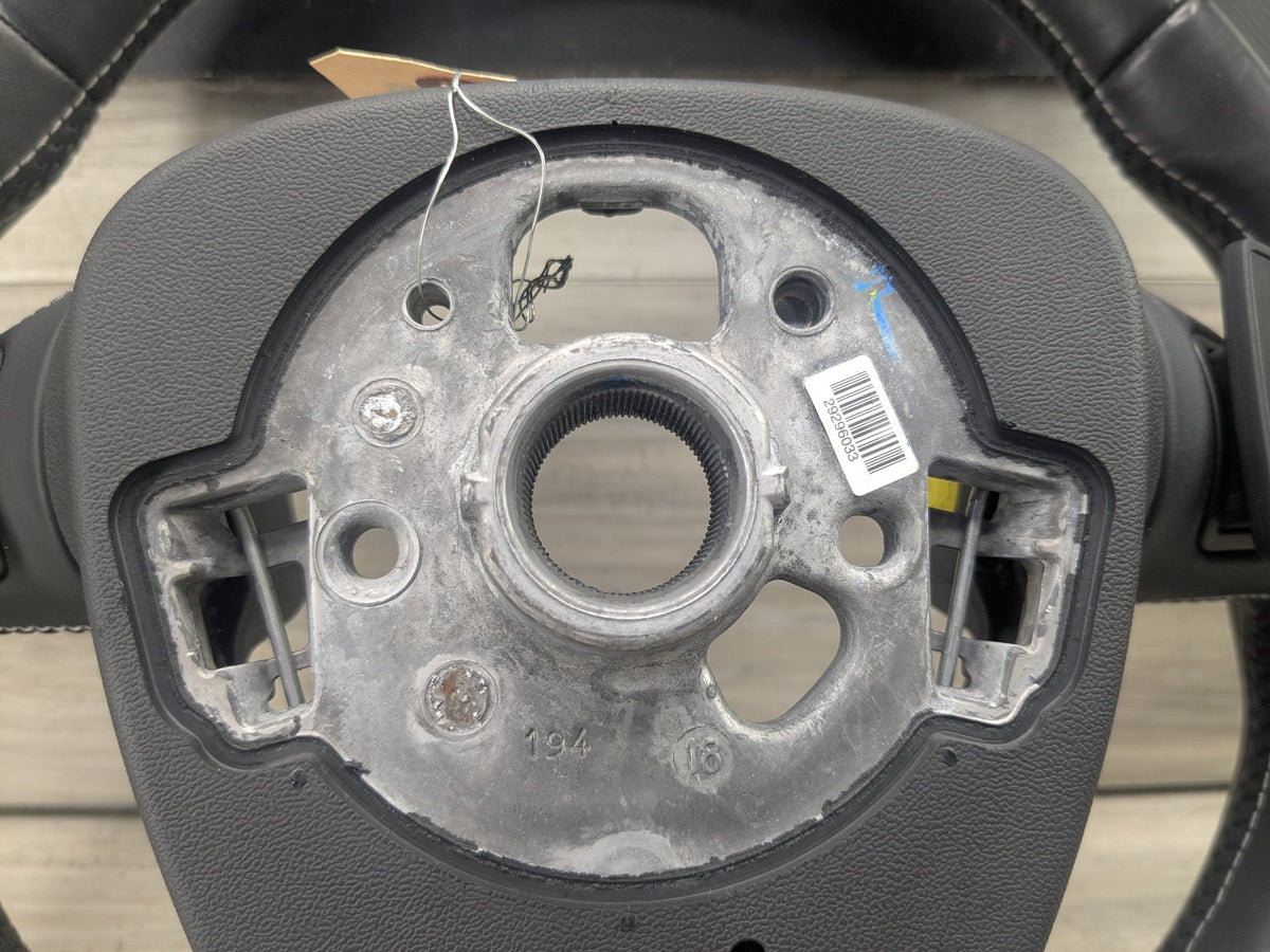 18-20 OEM AUDI Q5 SQ5 SPORT Leather Steering Wheel w/ Switches & Shifters